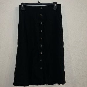 Long Black Old Navy Skirt